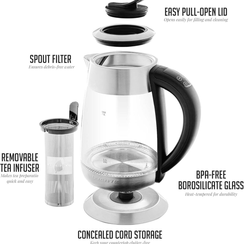 Ovente Electric Kettle 3